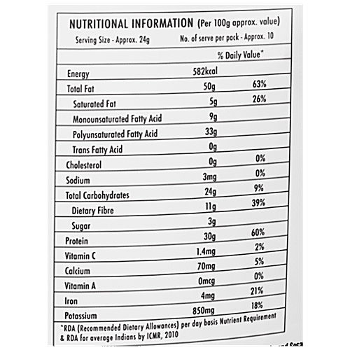 r neu Basil Seeds Rich In Dietary Fibre Protein 250 g