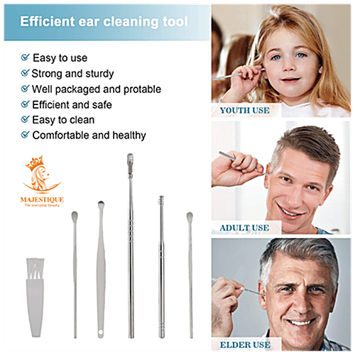 Ear Wax Removal Tool, Ear Cleaning Kits Safe Ear Thailand