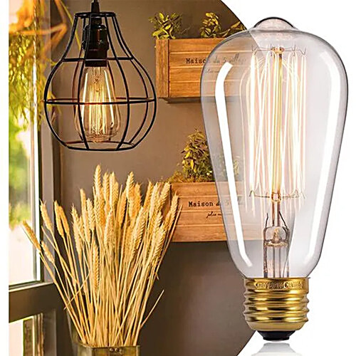 Buy Desidiya Filament Antique Glass Light Bulb Vintage Edison