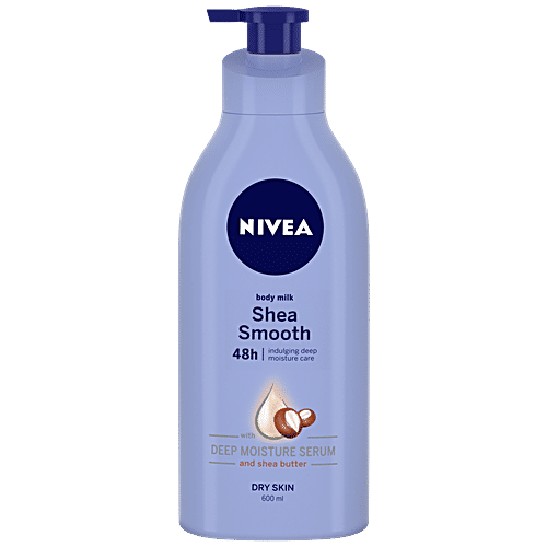 Buy NIVEA Shea Smooth Body Milk - With Deep Moisture Serum & Shea ...