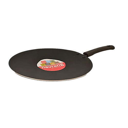 Buy Navrang Aluminium Non-Stick Dosa Tawa - Induction Base, 26 cm, 2.7 mm  Online at Best Price of Rs 349 - bigbasket