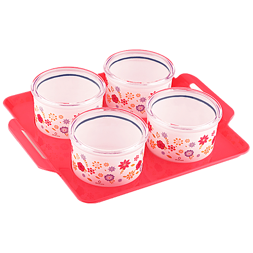 Buy Oliveware Daze Serving Set Dist - Durable, Red Online at Best Price ...