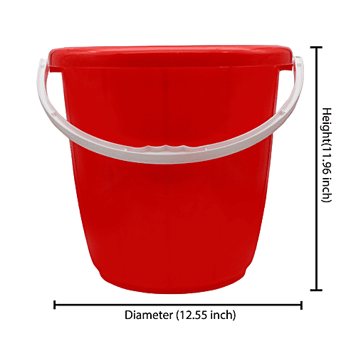 Buy Jaycee Bucket - Plastic, Sturdy Handle, Easy To Clean, BPA Free ...