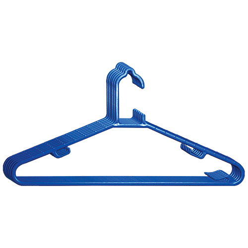 Mustard Made Hangers in Ocean - Adult Metal Clothes Hangers