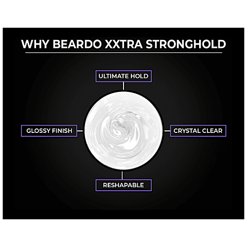 Buy Beardo Xxtra Strong Hold Crystal Hair Wax Glossy Finish For All Hair Types Online At Best