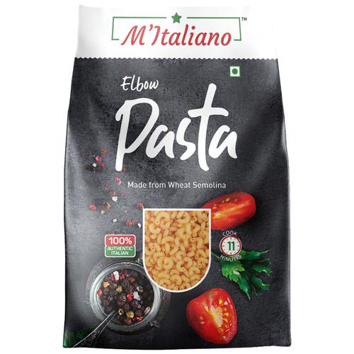 Buy M'Italiano Elbow Pasta - Authentic Italian, Wheat Semolina Online at  Best Price of Rs 49 - bigbasket
