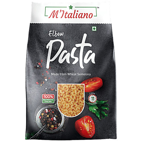 Buy M'Italiano Elbow Pasta - Authentic Italian, Wheat Semolina Online at  Best Price of Rs 49 - bigbasket