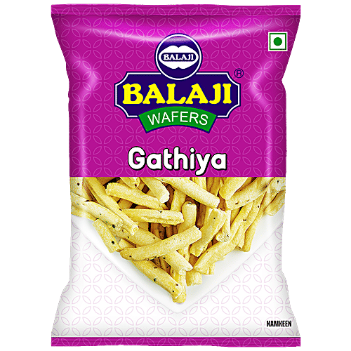 Buy Balaji Wafers Gathiya - Authentic Recipe, Crispy, Crunchy Online at ...