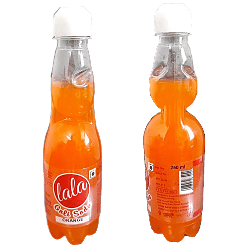 Buy LALA GOLI SODA Orange - Summer Drink, Refreshing Beverage Online at