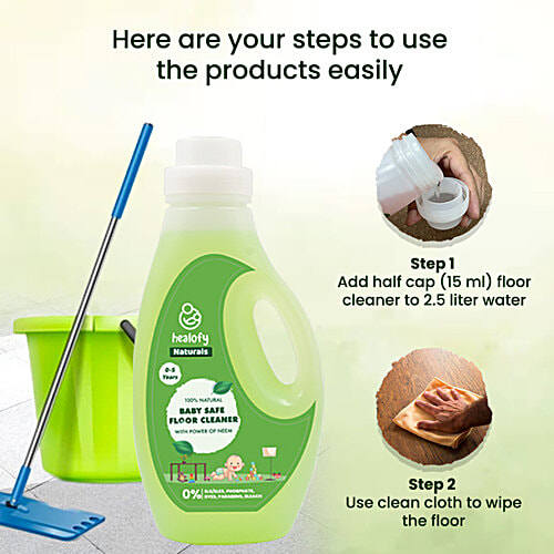 Buy Healofy Naturals Baby Safe 100% Natural Disinfectant Floor Cleaner