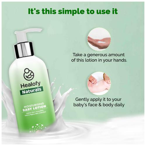 Buy Healofy Naturals Moisturising Baby Lotion - With Shea Butter, Toxin ...
