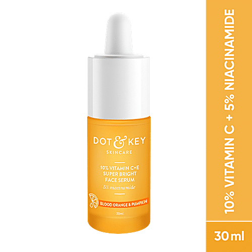 Buy Dot & Key 10% Vitamin C + E Super Bright Face Serum - Blood Orange ...