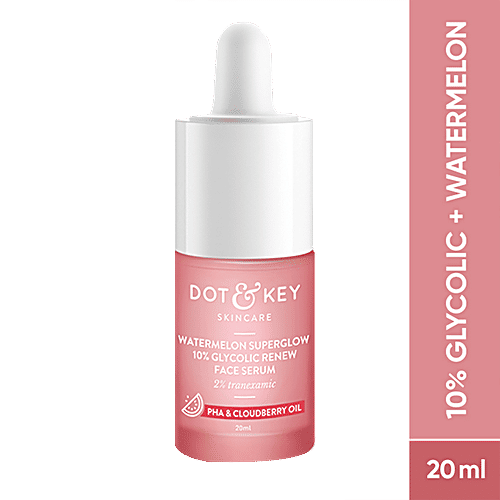 Buy Dot & Key Watermelon Superglow 10% Glycolic Renew Face Serum - Pha 