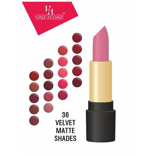Buy Half N Half My Color Velvet Matte Texture Lipstick - Long-Lasting,  Lightweight Online at Best Price of Rs  - bigbasket