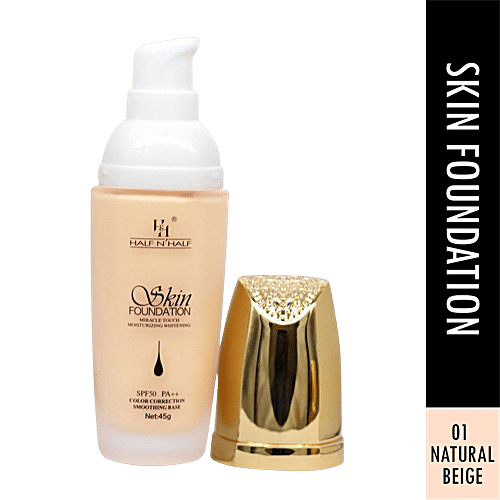 Buy Half N Half Skin Foundation Miracle Touch Moisturizing