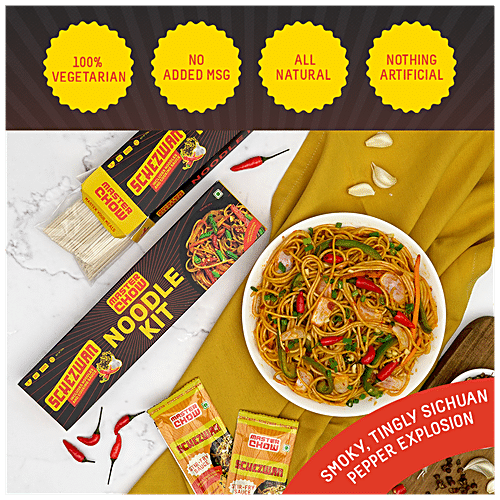 Buy MasterChow Schezwan Noodle Kit - All-In-One Meal Kit, Sauce With ...