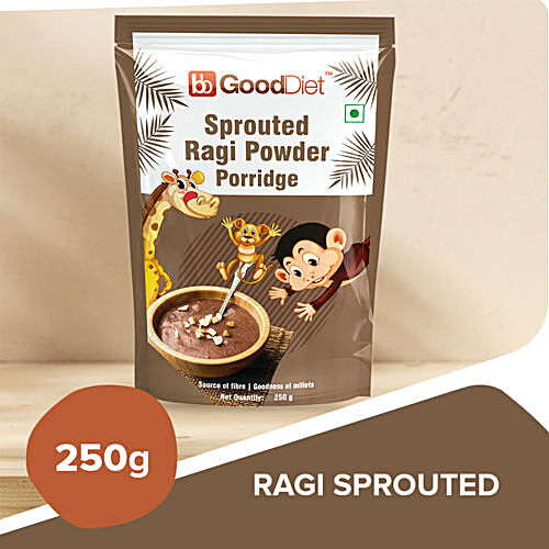 Buy GoodDiet Sprouted Ragi Powder Porridge Online at Best Price of Rs ...