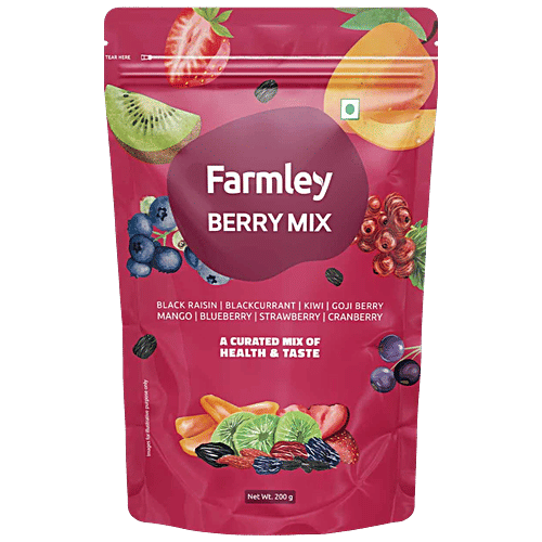 Buy Farmley 8-In-1 Berry Mix - Rich In Protein, Perfect Snack Online at ...