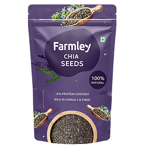 Buy Farmley Premium Natural Chia Seeds - Weight Loss With Omega 3, Non ...