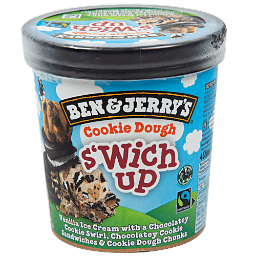 Buy BEN & JERRY'S Cookie Dough S'Wich Up Ice Cream Online At Best Price ...