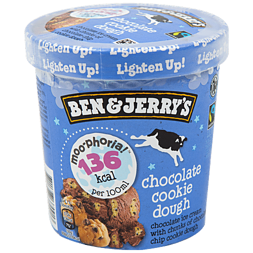 Buy BEN & JERRY'S Moophoria Chocolate Cookie Dough Ice Cream - Frozen ...