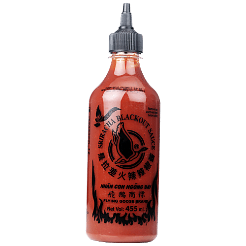 Buy Flying Goose Sriracha Blackout Sauce - Spicy, Adds Flavour Online ...