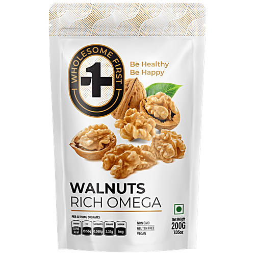 Buy Wholesome First Walnuts - Rich In Omega Online at Best Price of Rs ...