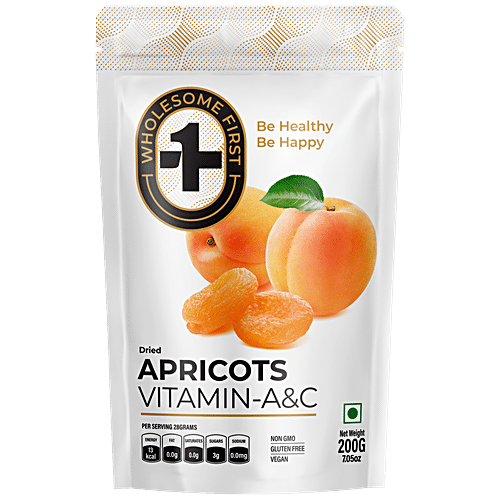 Buy Wholesome First Dried Apricots Rich In Vitamin A & C Online at