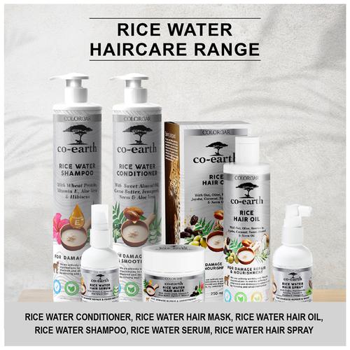Buy ColorBar Co-Earth Rice Water Shampoo - Promotes Hair Growth, For ...
