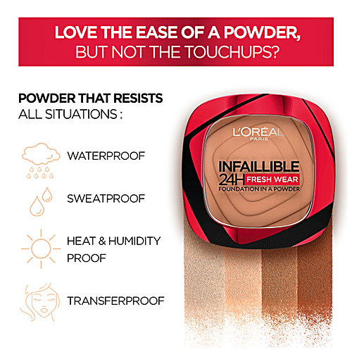 Buy Loreal Paris Infallible 24h Fresh Wear Foundation Powder Online At Best Price Of Rs 87920 5947