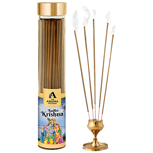 Buy The Aroma Factory Incense Sticks/Agarbatti - Radha Krishna, 0% ...