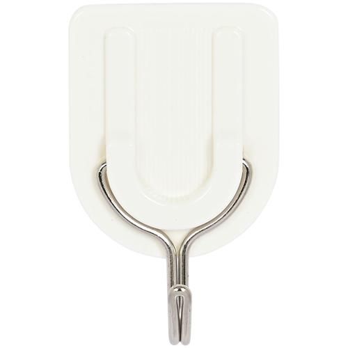 Buy BB Home Plastic & Stainless Steel Classic Adhesive Hook Set