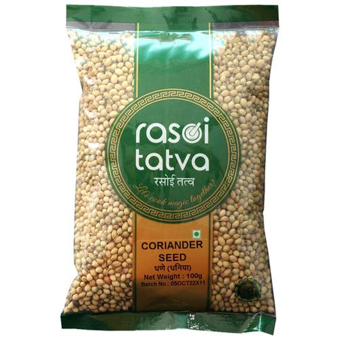 Buy RASOI TATVA Coriander Seed - 100% Natural, Premium Quality Online ...