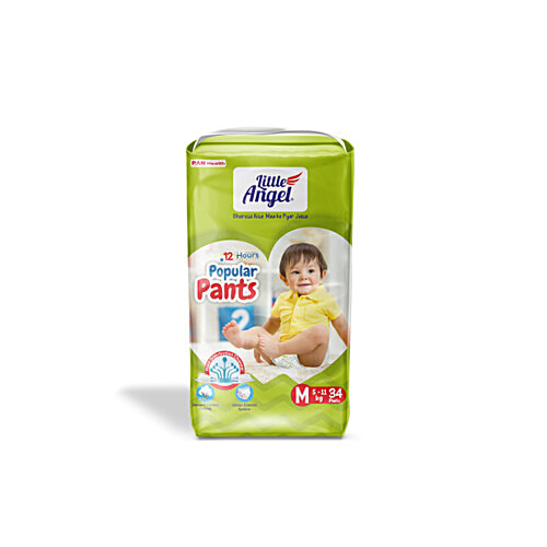 Pampers medium best sale 34 pcs price