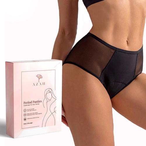 Women Mesh Holes Breathable Leakproof Period Panties Mulit Pack US Size  XXS-4XL/11