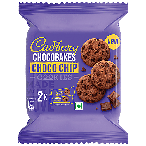 Buy Cadbury Chocobakes Choco Chip Cookies - Delicious Treat Online At 