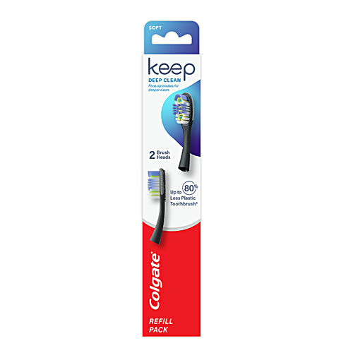 Buy Colgate Keep Deep Clean Toothbrush Heads - Soft Online at Best ...