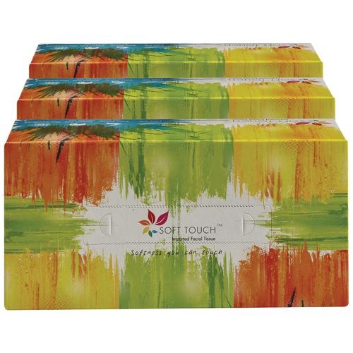 Buy Soft Touch Facial Tissue - 2 Ply Online at Best Price of Rs