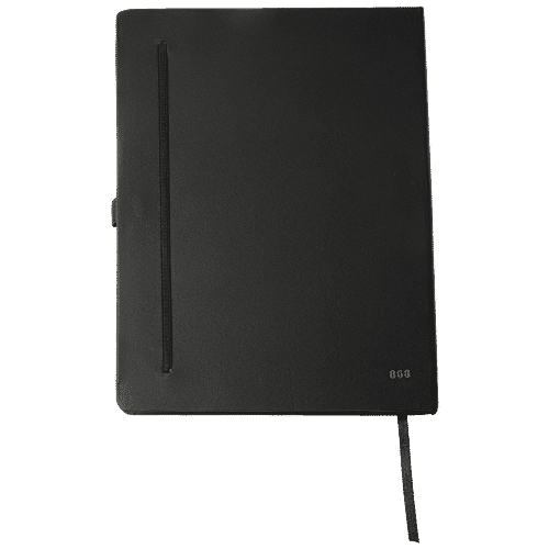 Buy Cubic Hard Bound New Year Diary 2023 with Pen Holder Matte Black ...