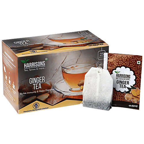 Buy Harrisons' Teatown Black Ginger Tea - Builds Immunity & Improves 