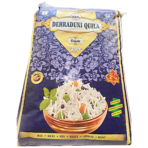 Buy DEHRADUNI QUILA Classic Basmati Rice 100 Natural, Great Quality