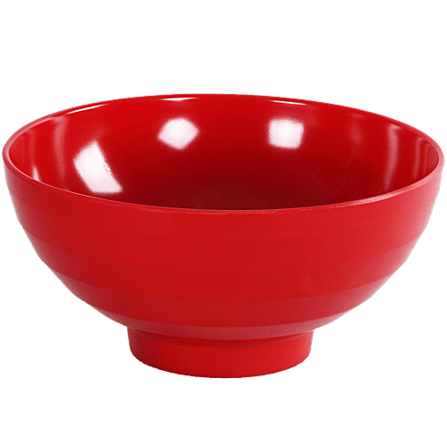 Buy Iveo Melamine Snack/Cornflakes Bowl - Red, High Quality, Break ...