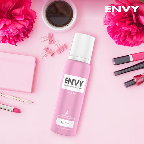 Buy Envy Blush Perfume Deodorant Spray - Long-Lasting, For Women Online ...