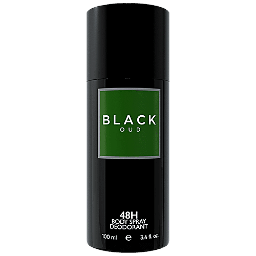 Buy Colorbar H Body Spray Deodorant Black Oud Long Lasting Freshness For Men Online At