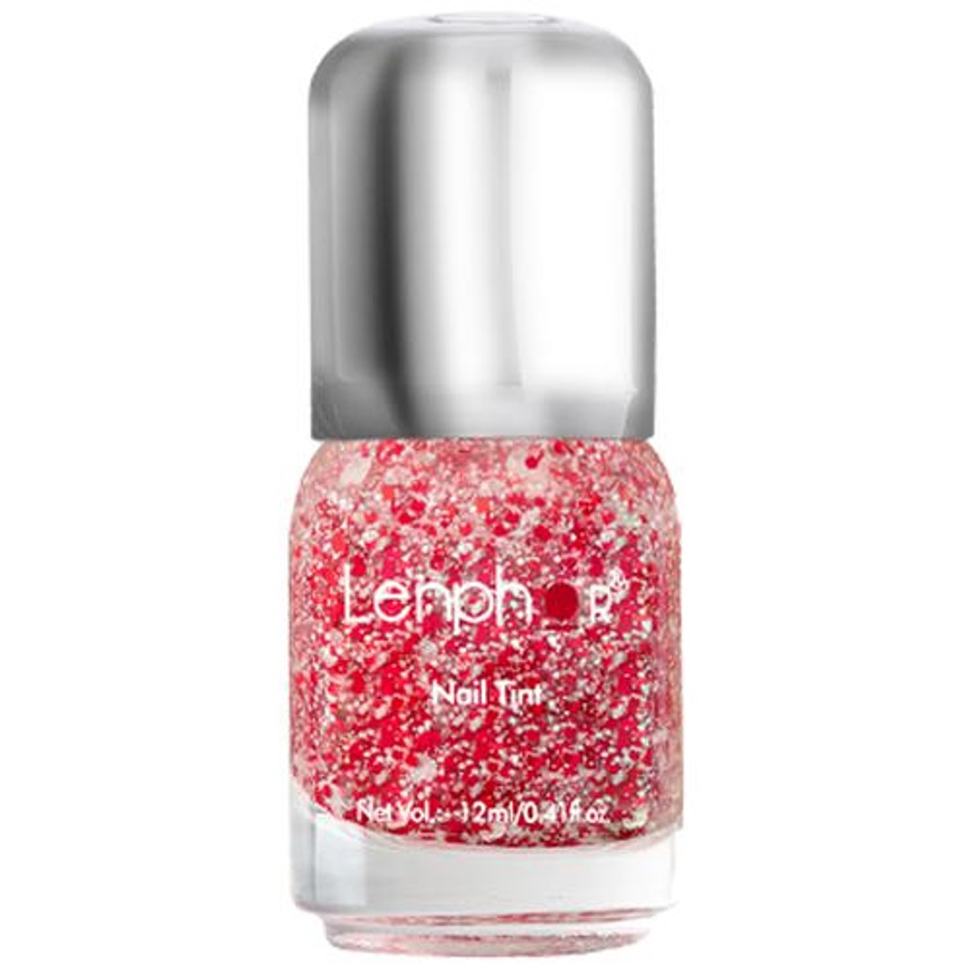 Lenphor Nail Tint - Long-Lasting, Gel Finish, Paraben Free, 12 ml My Valentine 26