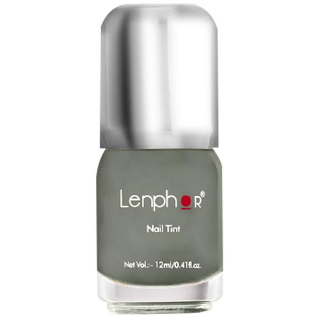 Lenphor Nail Tint - Long-Lasting, Gel Finish, Paraben Free, 12 ml Gragreen 52