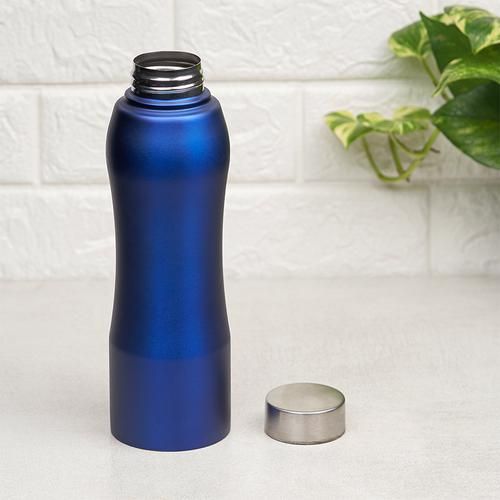 BB Home Bottle Steel Cap – Matt Finish, Silver, Stainless Steel, Light-weighed, Durable, 1 pc  