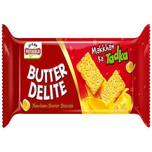 Buy PRIYAGOLD Butter Delight Namkeen Butter Biscuits - Makkhan Ka Tadka ...