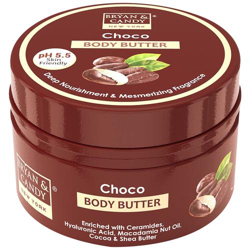 Bryan & Candy  Body Butter - Choco, pH 5.5, Skin-Friendly, Provides Deep Nourishment, 200 g  