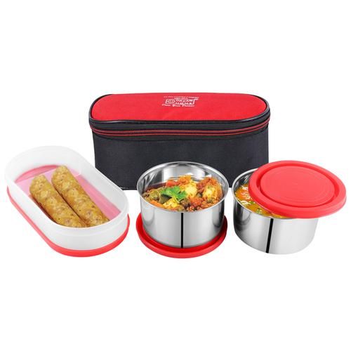 Buy Big Plastics Electric Hot Lunch Box - Steel Online at Best Price of Rs  null - bigbasket